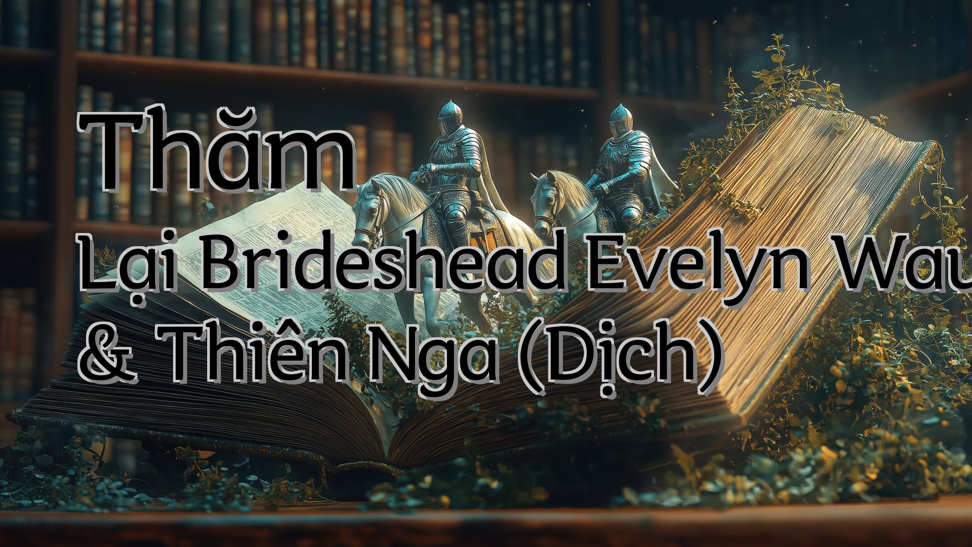 Cover image for Thăm Lại Brideshead Evelyn Waugh & Thiên Nga (Dịch)
