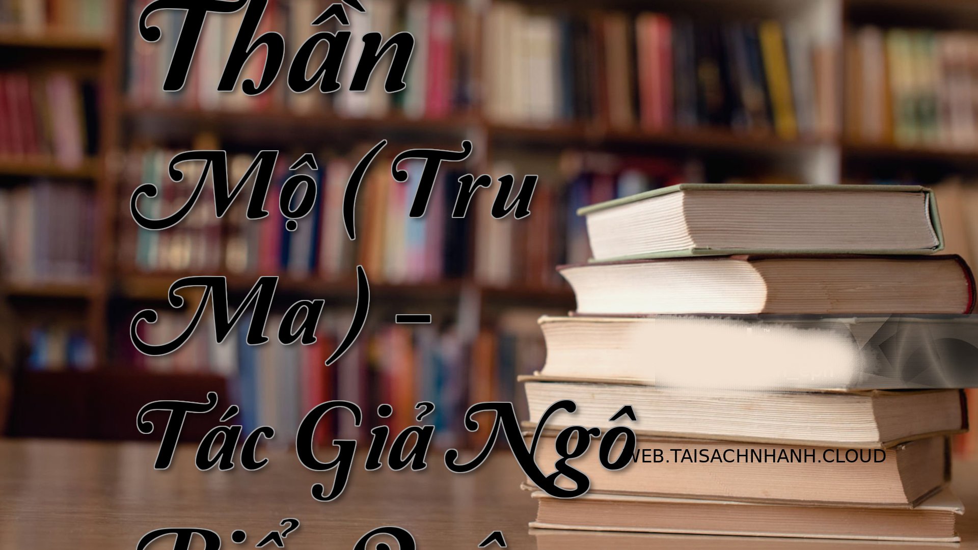 Cover Than Mo Tru Ma .jpg