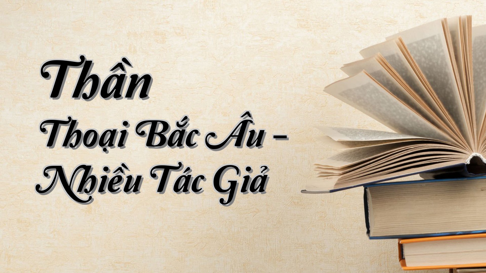 cover-Thần Thoại Bắc Âu - Nhiều Tác Giả