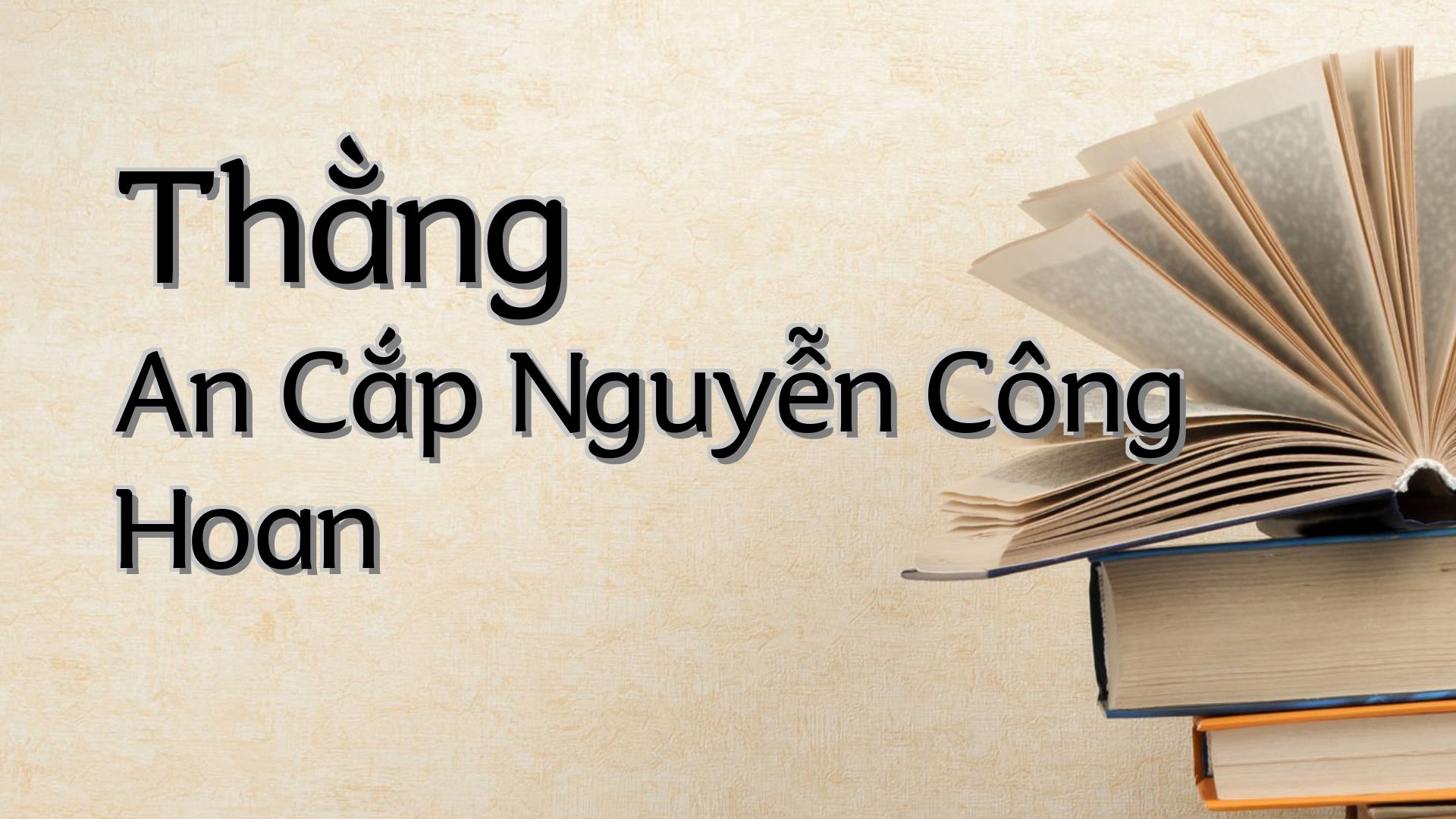 cover-Thằng An Cắp Nguyễn Công Hoan