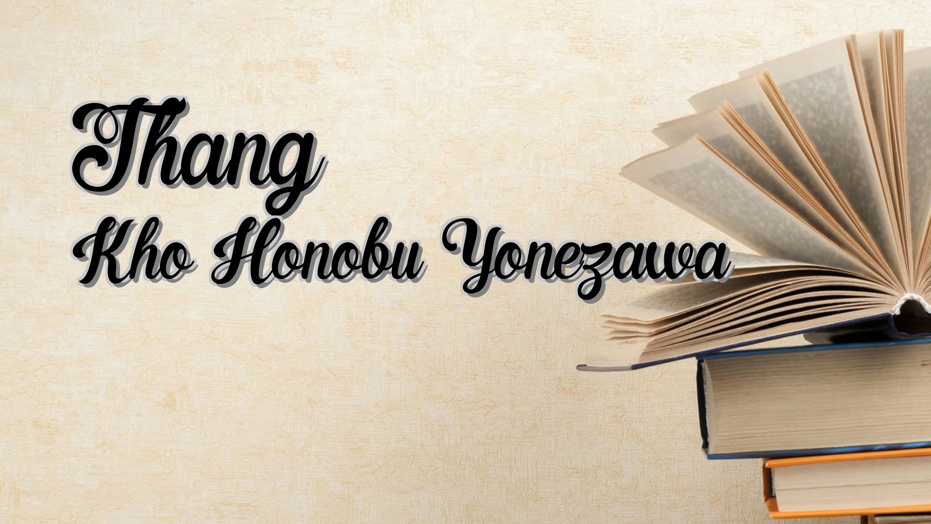 Cover image for Thang Kho Honobu Yonezawa
