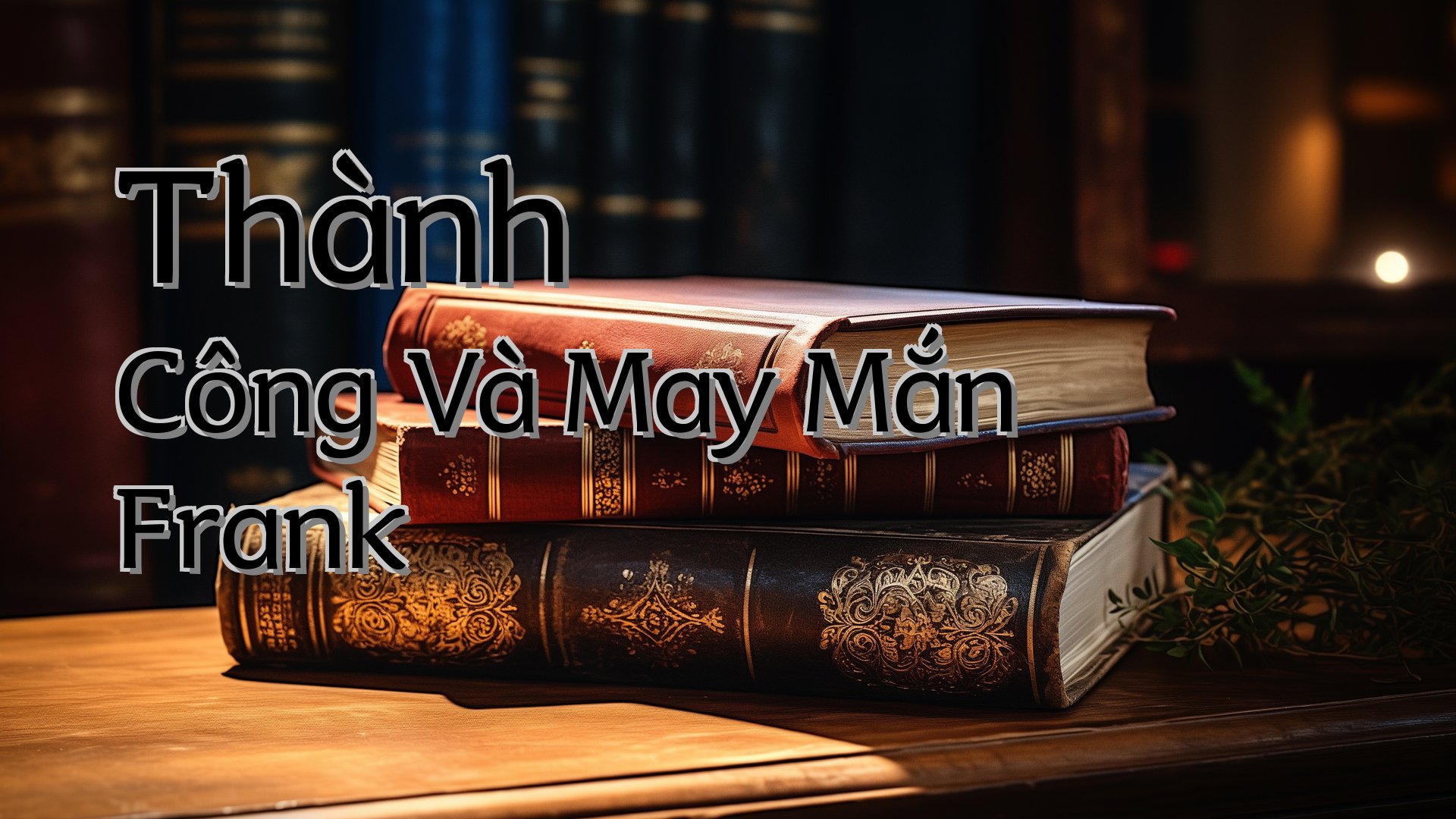 Cover image for Thành Công Và May Mắn Frank