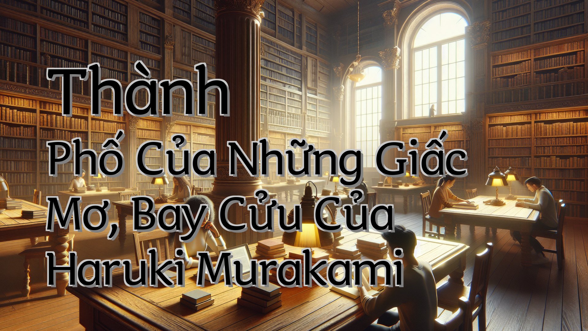 cover-Thành Phố Của Những Giấc Mơ, Bay Cửu Của Haruki Murakami
