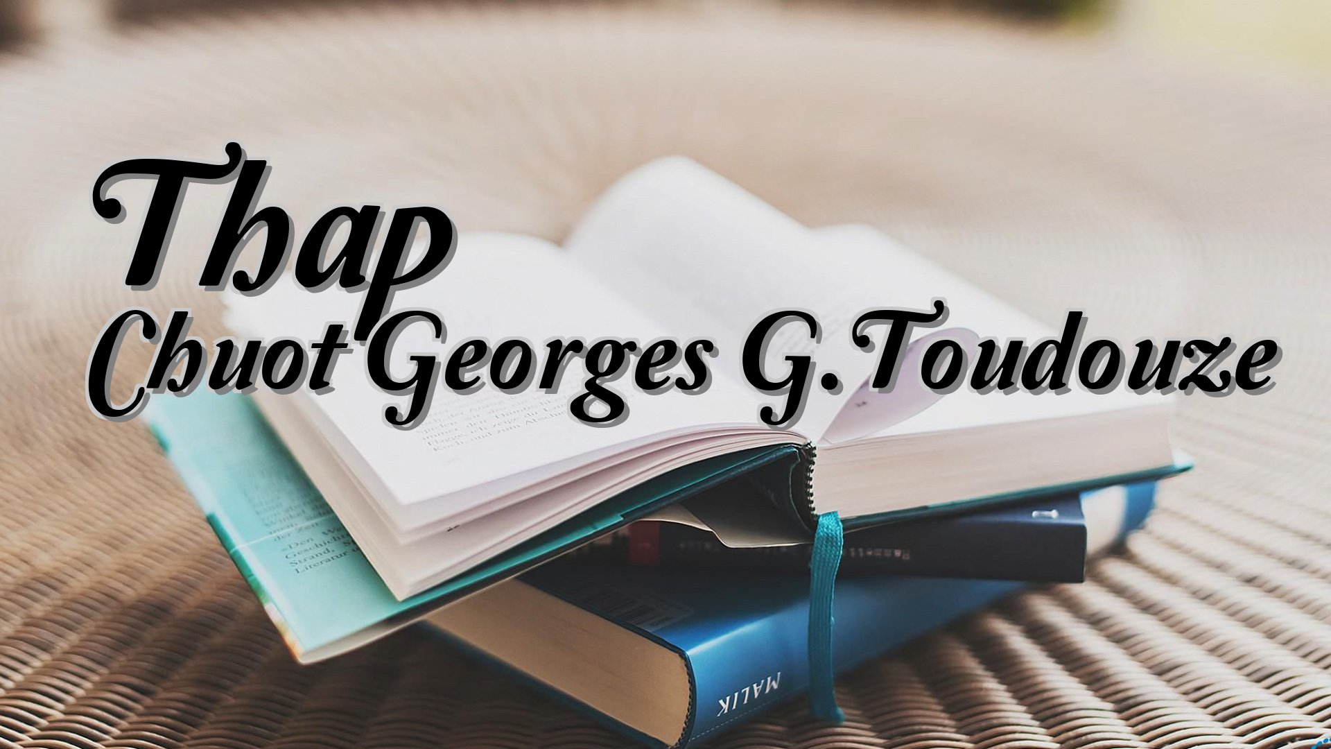 cover-Thap Chuot Georges G.Toudouze