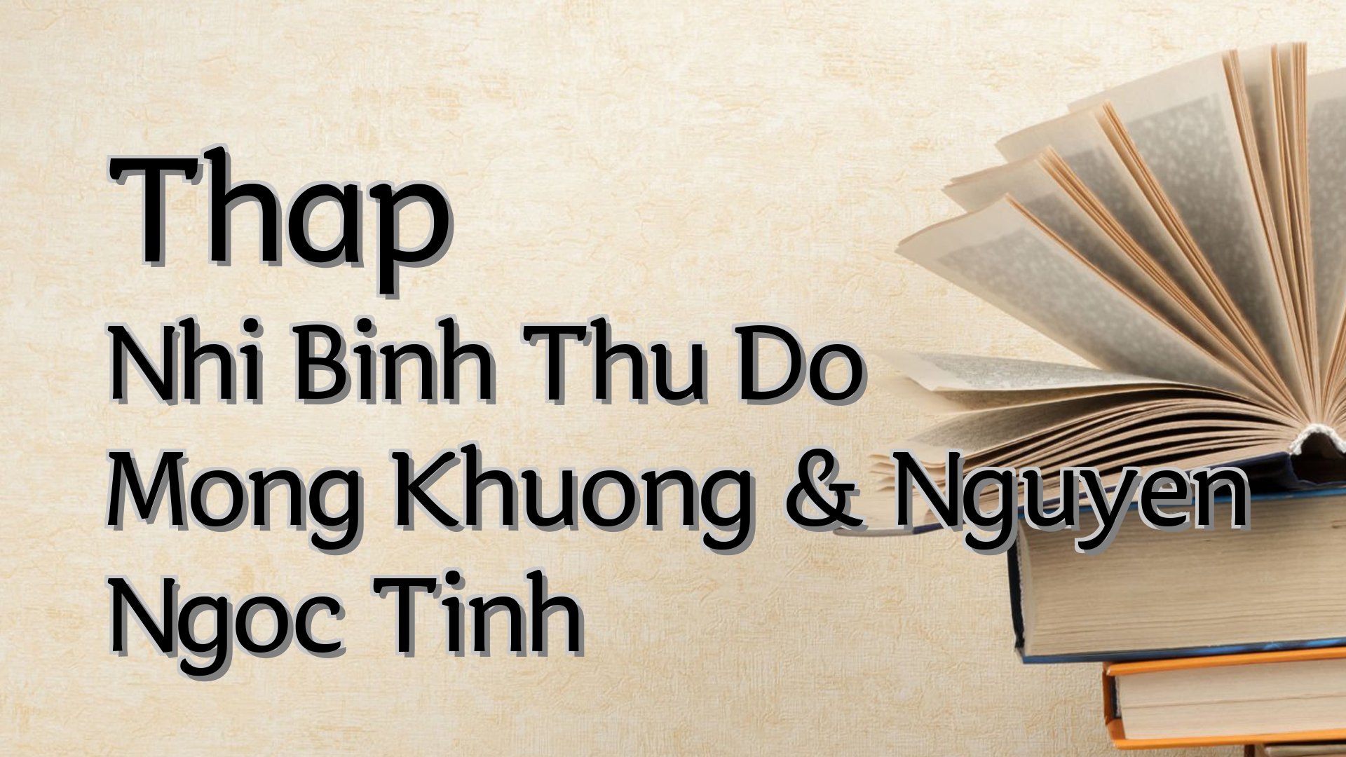 Cover image for Thap Nhi Binh Thu Do Mong Khuong & Nguyen Ngoc Tinh