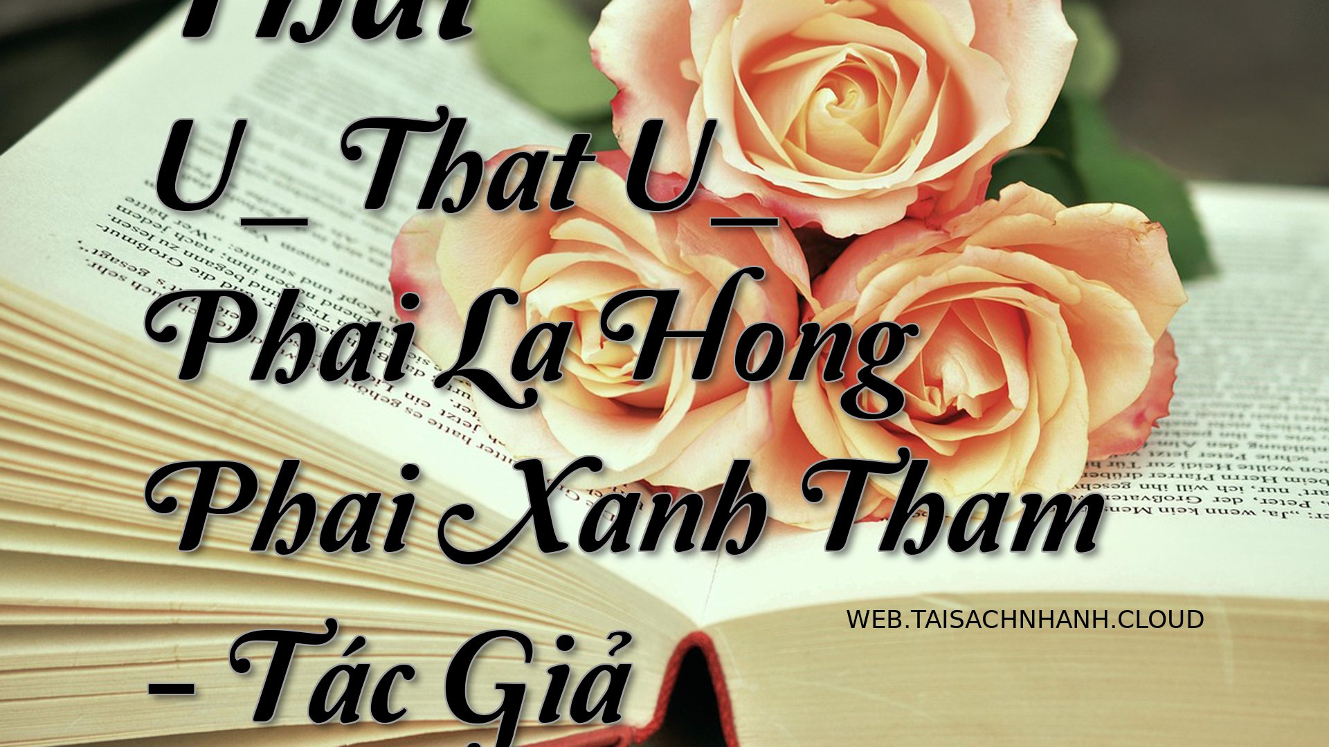 Cover That U That U Phai.jpg