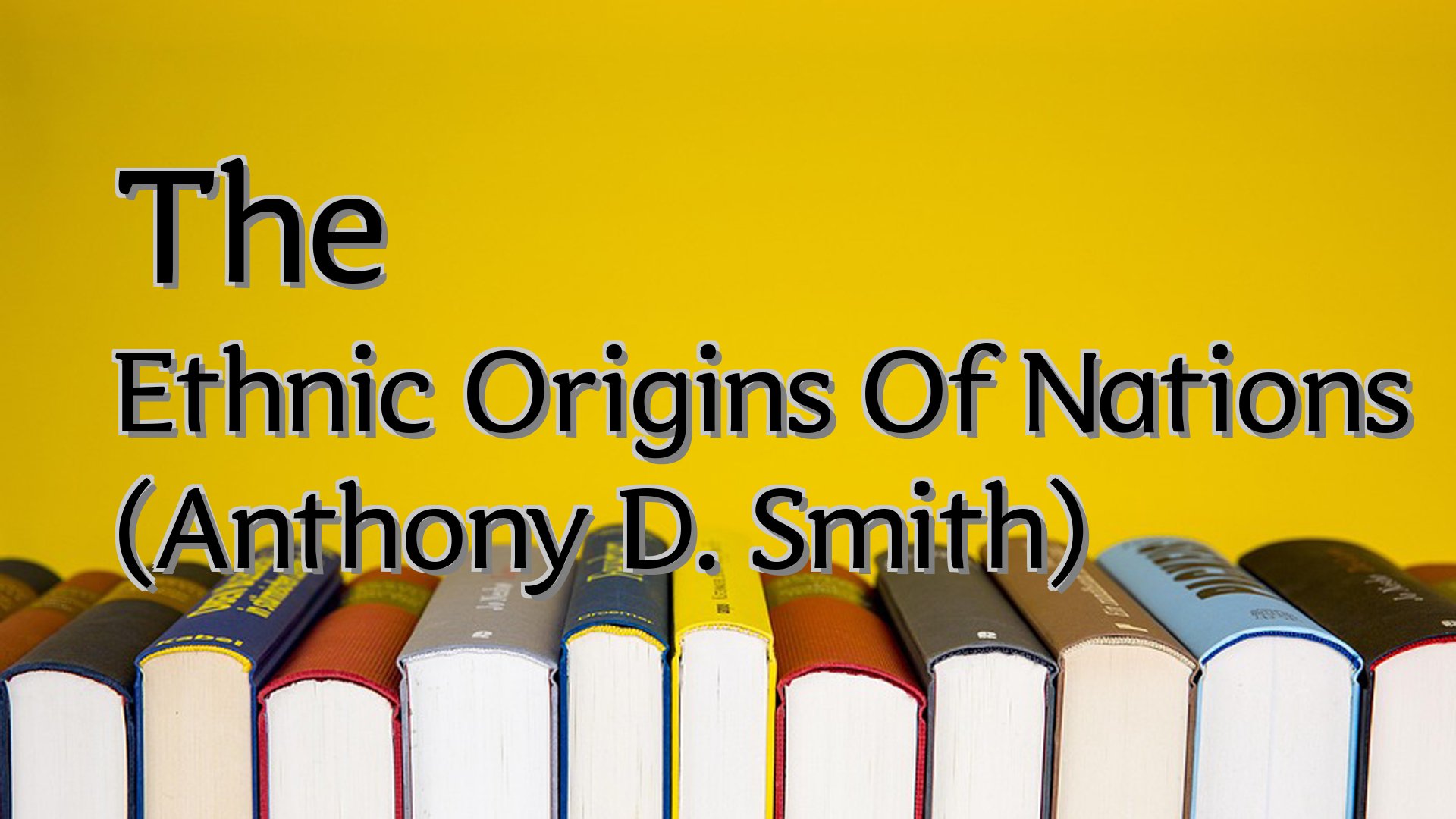 cover-The Ethnic Origins Of Nations (Anthony D. Smith)