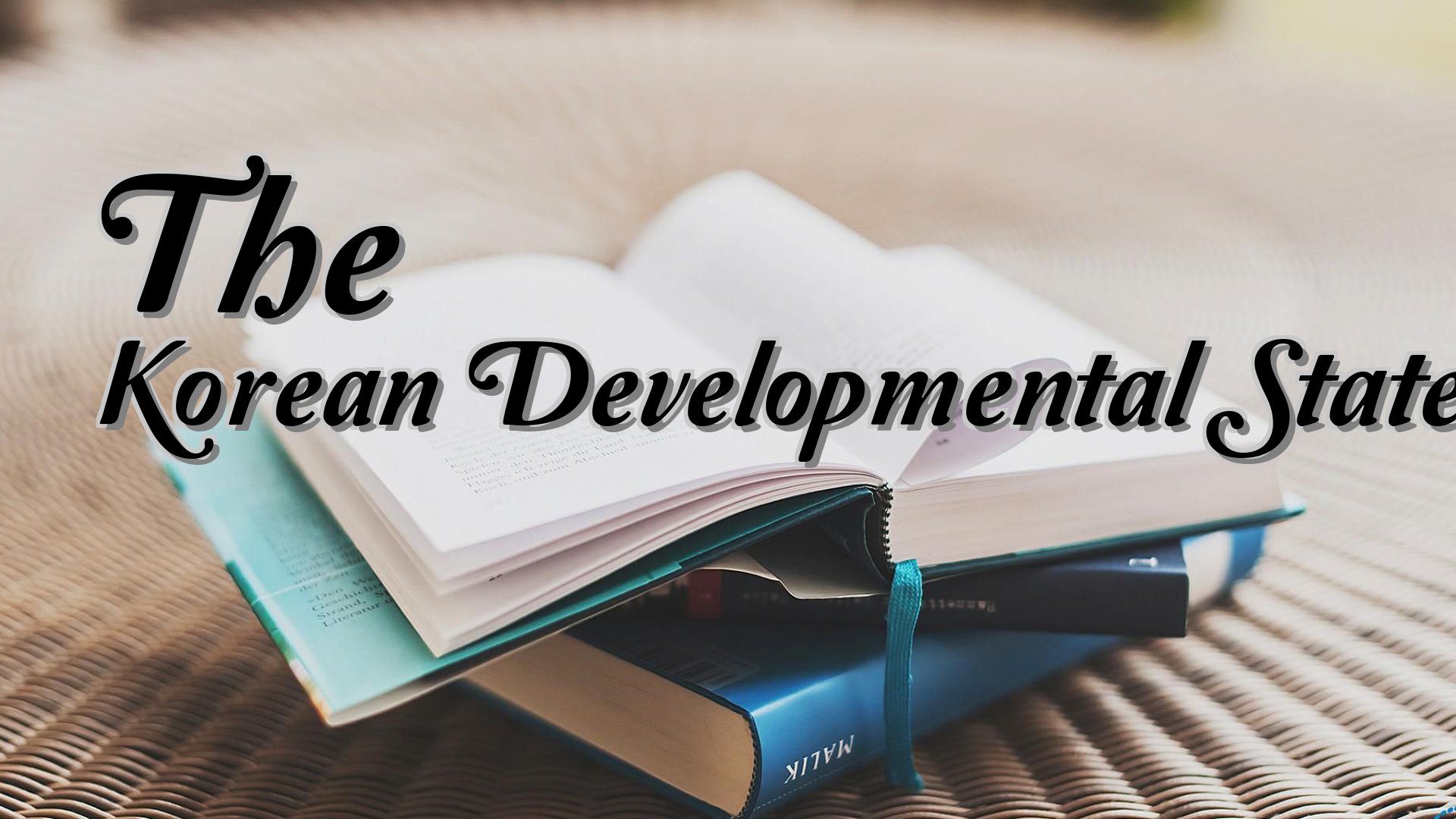 cover-The Korean Developmental State