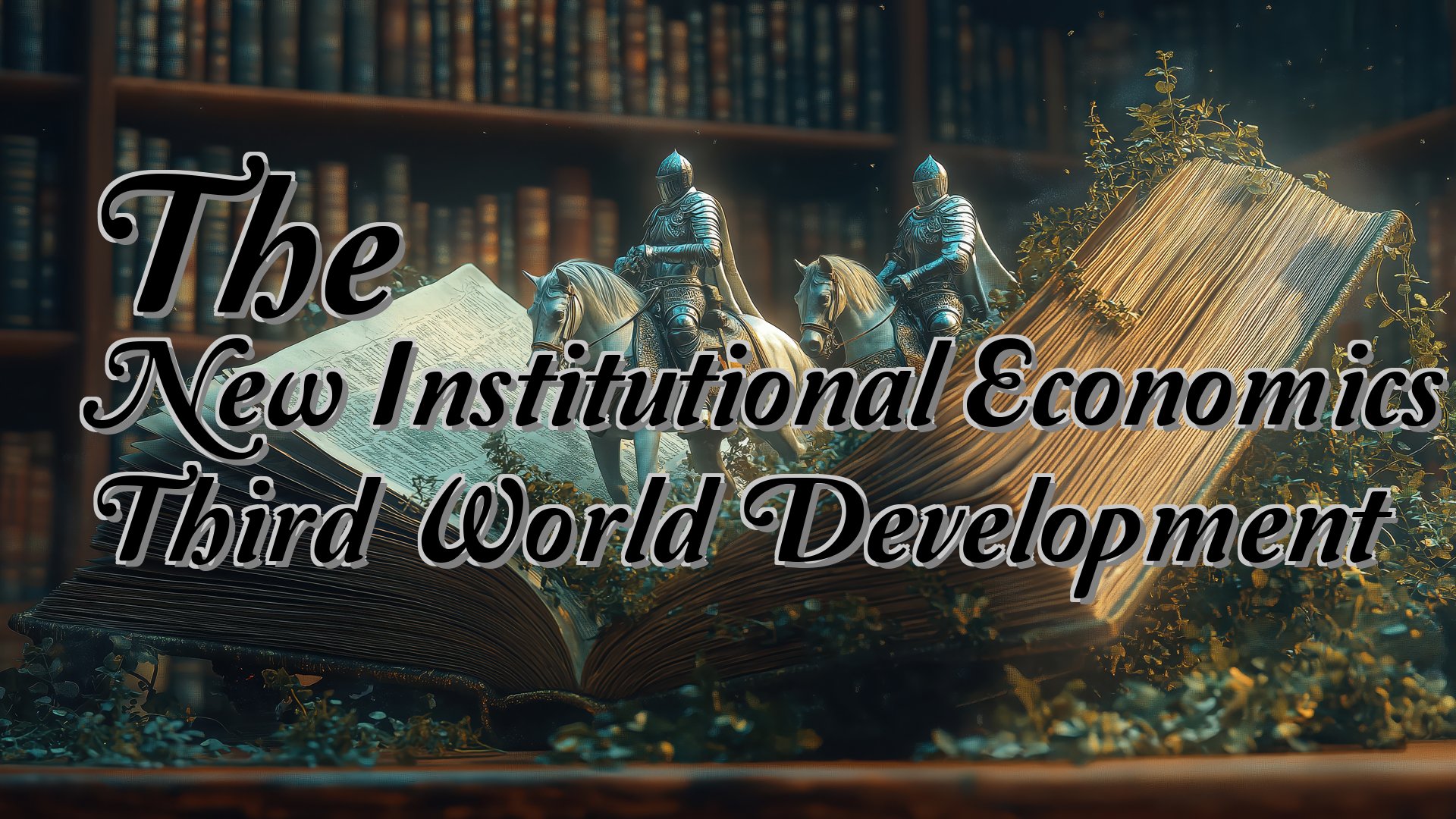 cover-The New Institutional Economics & Third World Development