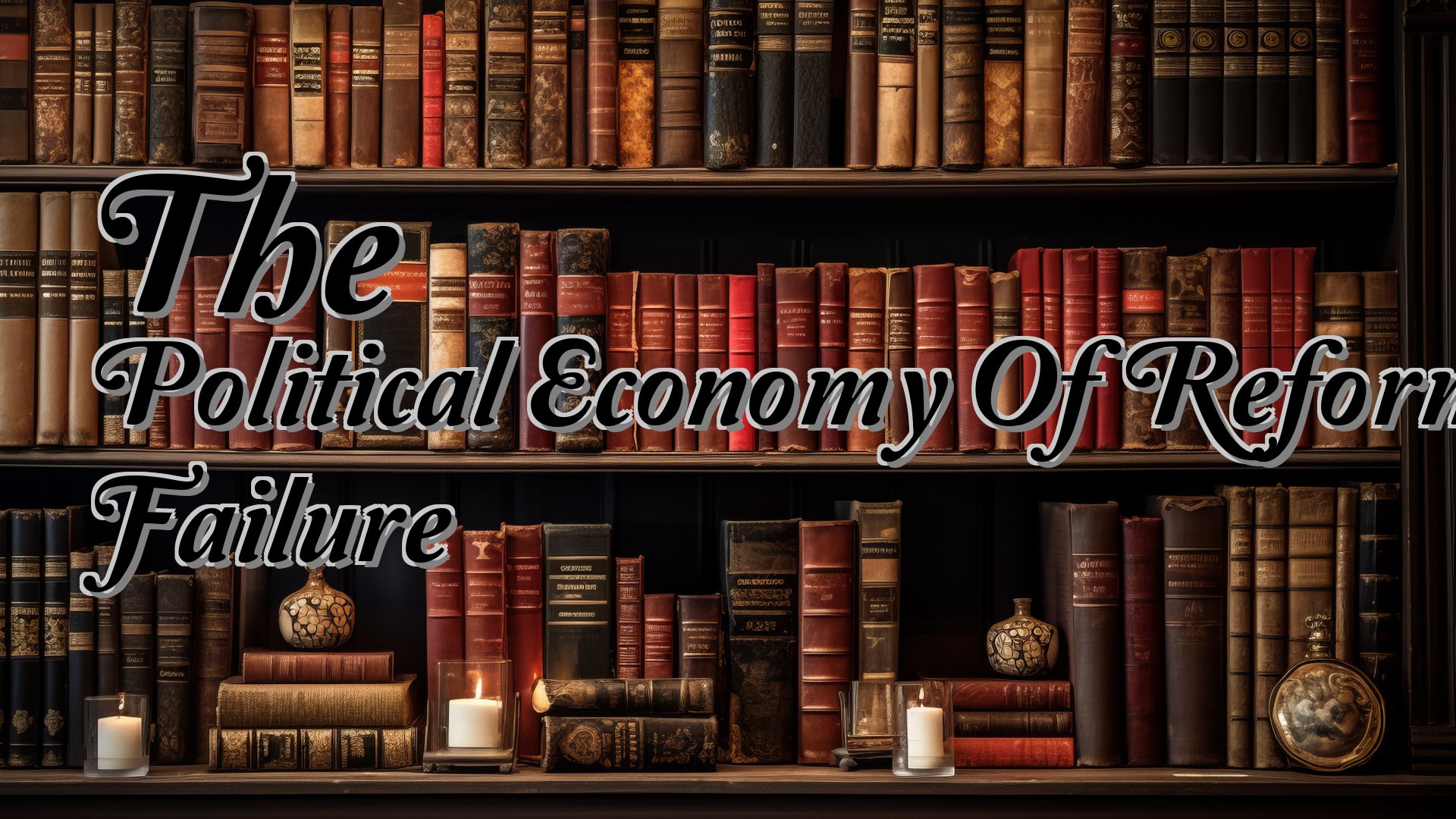 cover-The Political Economy Of Reform Failure