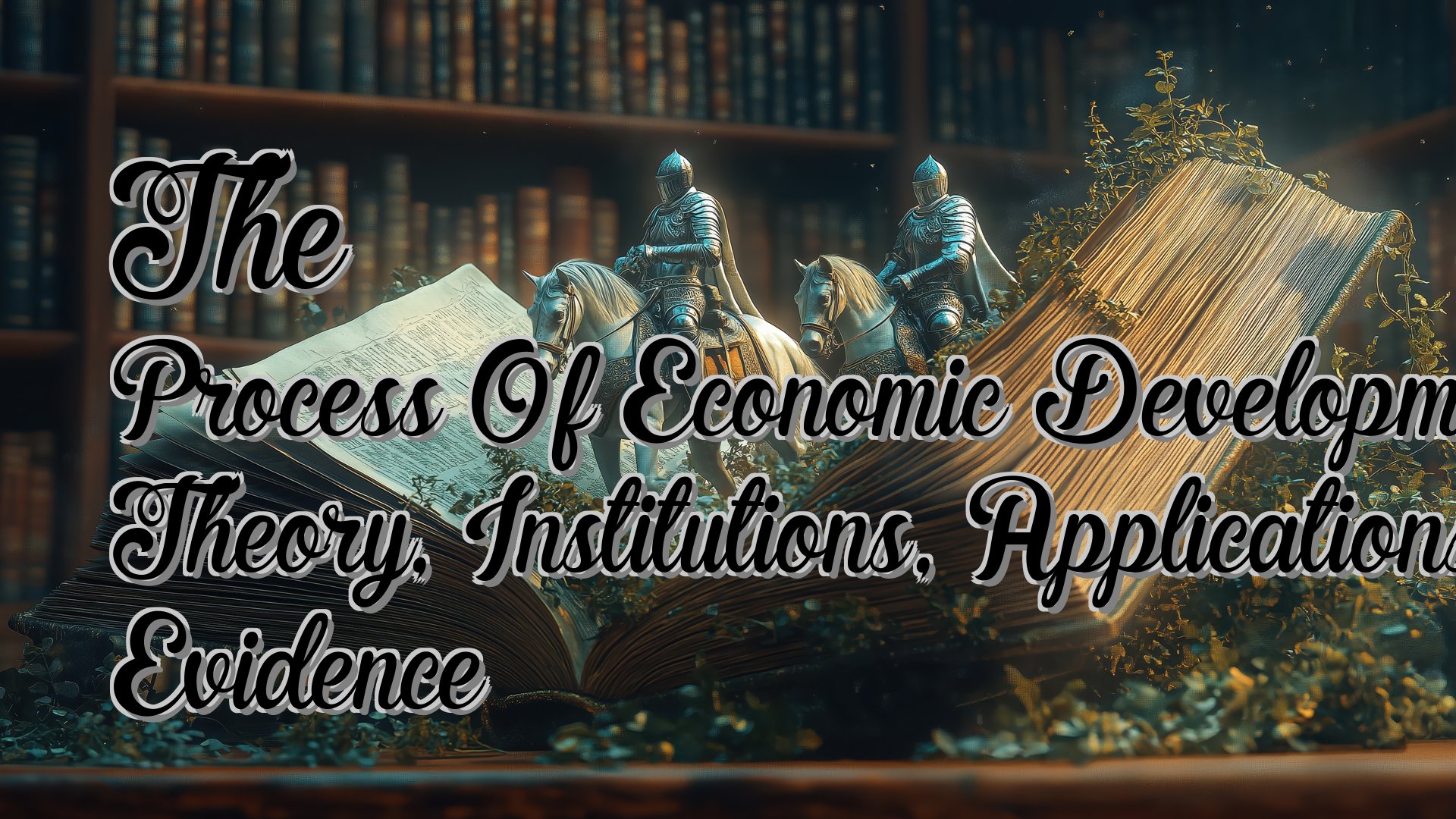 cover-The Process Of Economic Development Theory, Institutions, Applications And Evidence