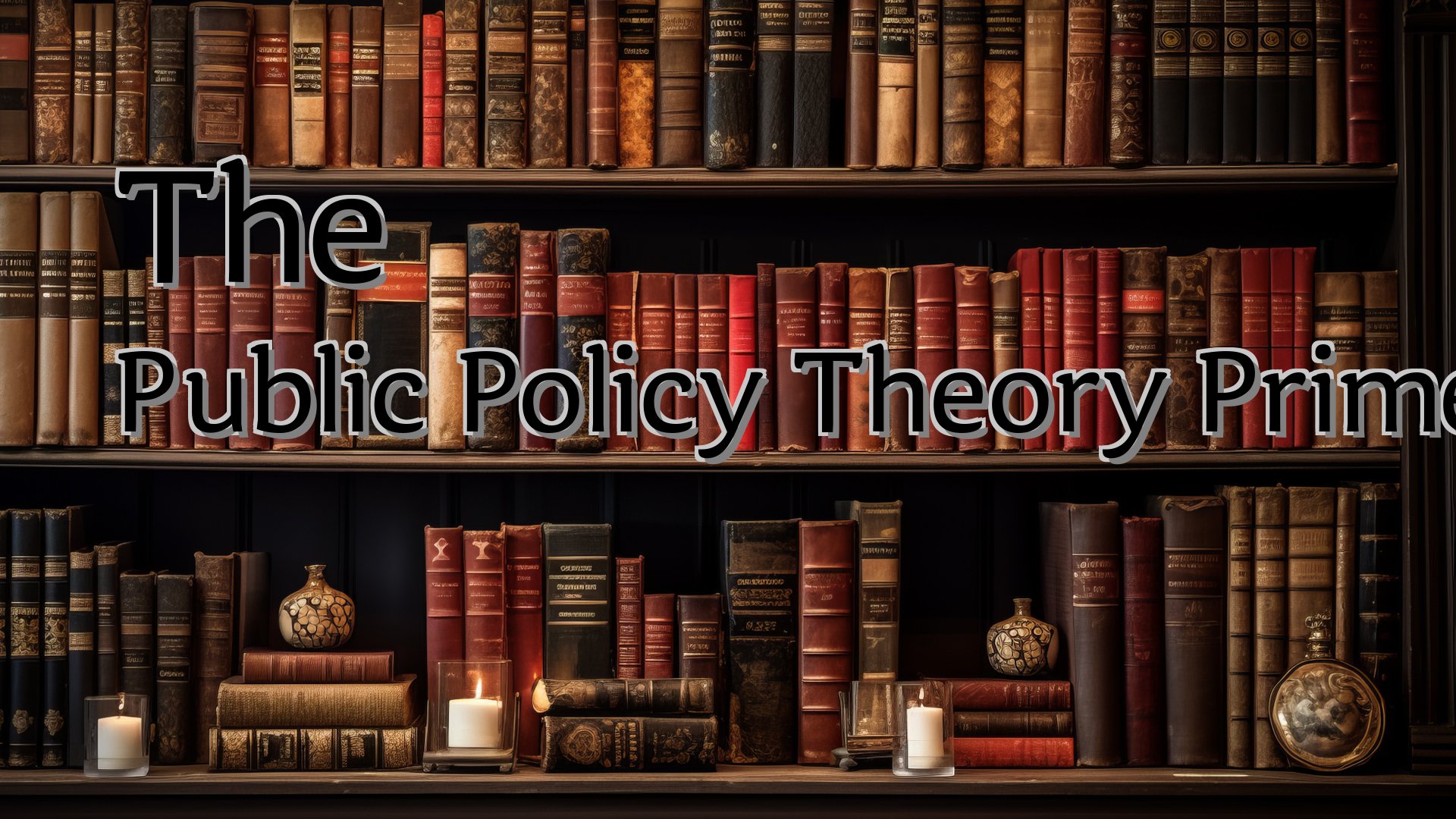 cover-The Public Policy Theory Primer