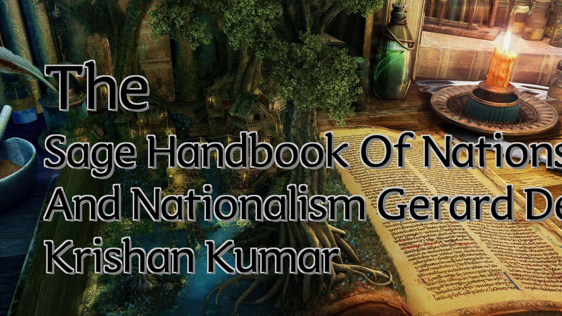 Cover image for The Sage Handbook Of Nations And Nationalism Gerard Delanty Krishan Kumar