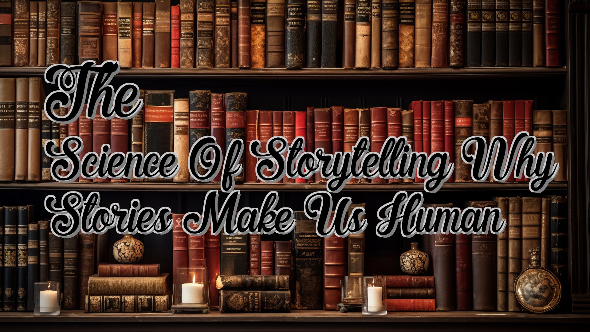 Cover image for The Science Of Storytelling Why Stories Make Us Human