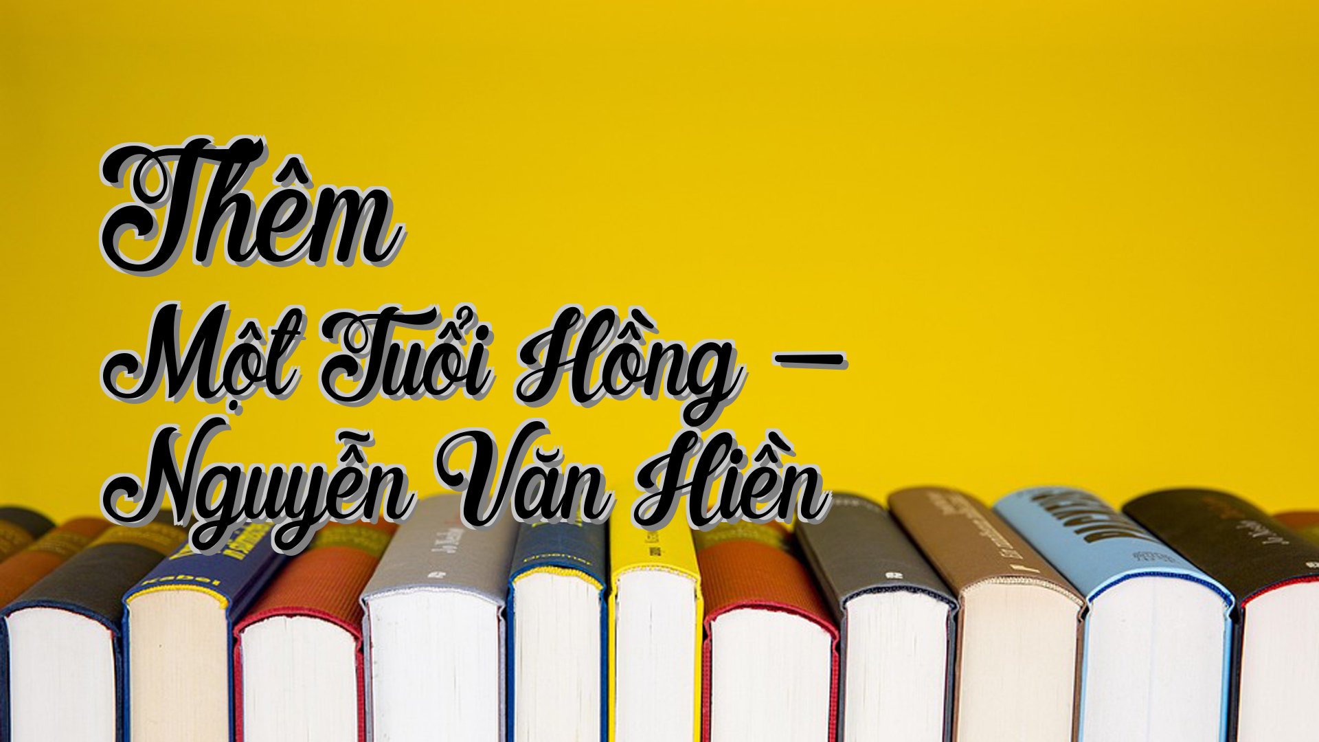 cover-Thêm Một Tuổi Hồng - Nguyễn Văn Hiền