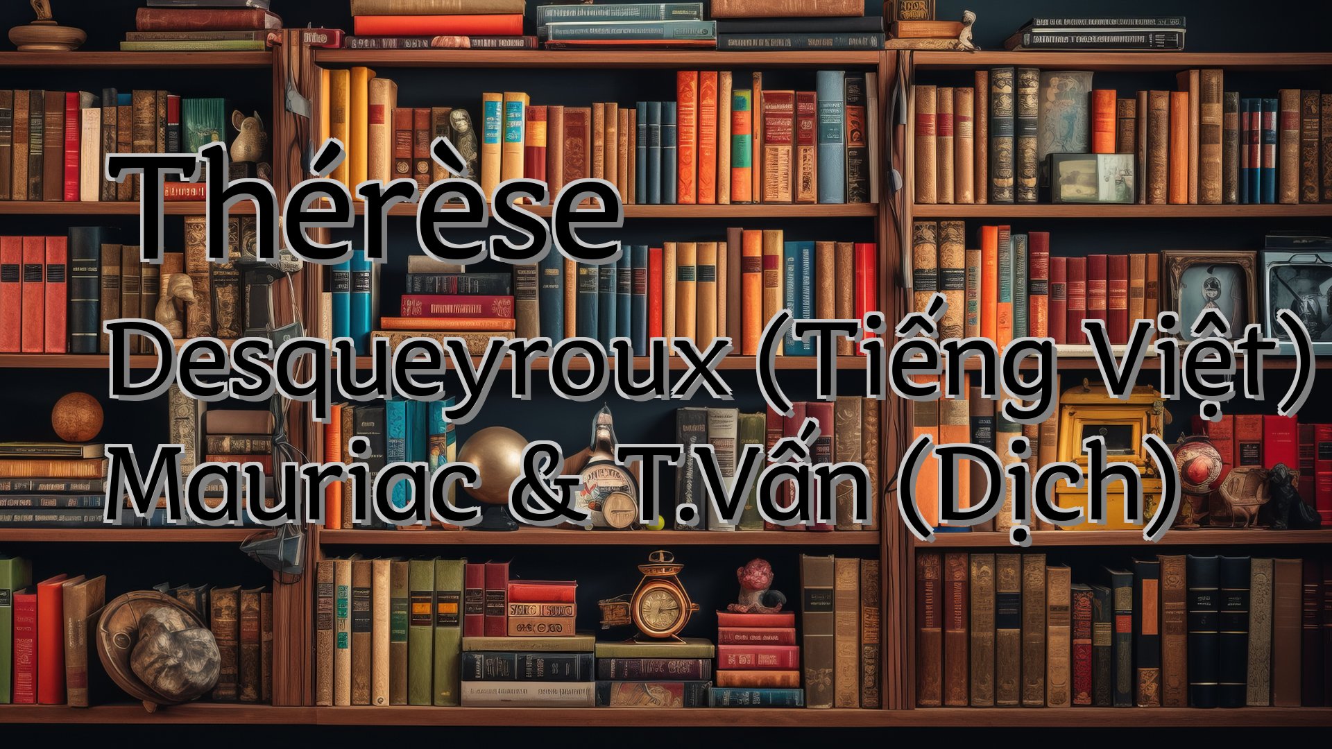 Cover image for Thérèse Desqueyroux (Tiếng Việt) Francois Mauriac & T.Vấn (Dịch)