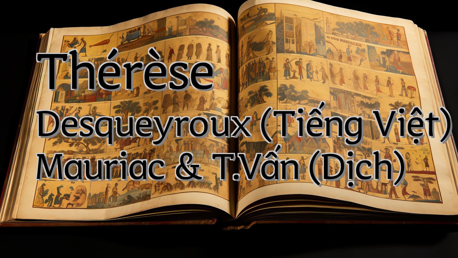 cover-Thérèse Desqueyroux (Tiếng Việt) Francois Mauriac & T.Vấn (Dịch)