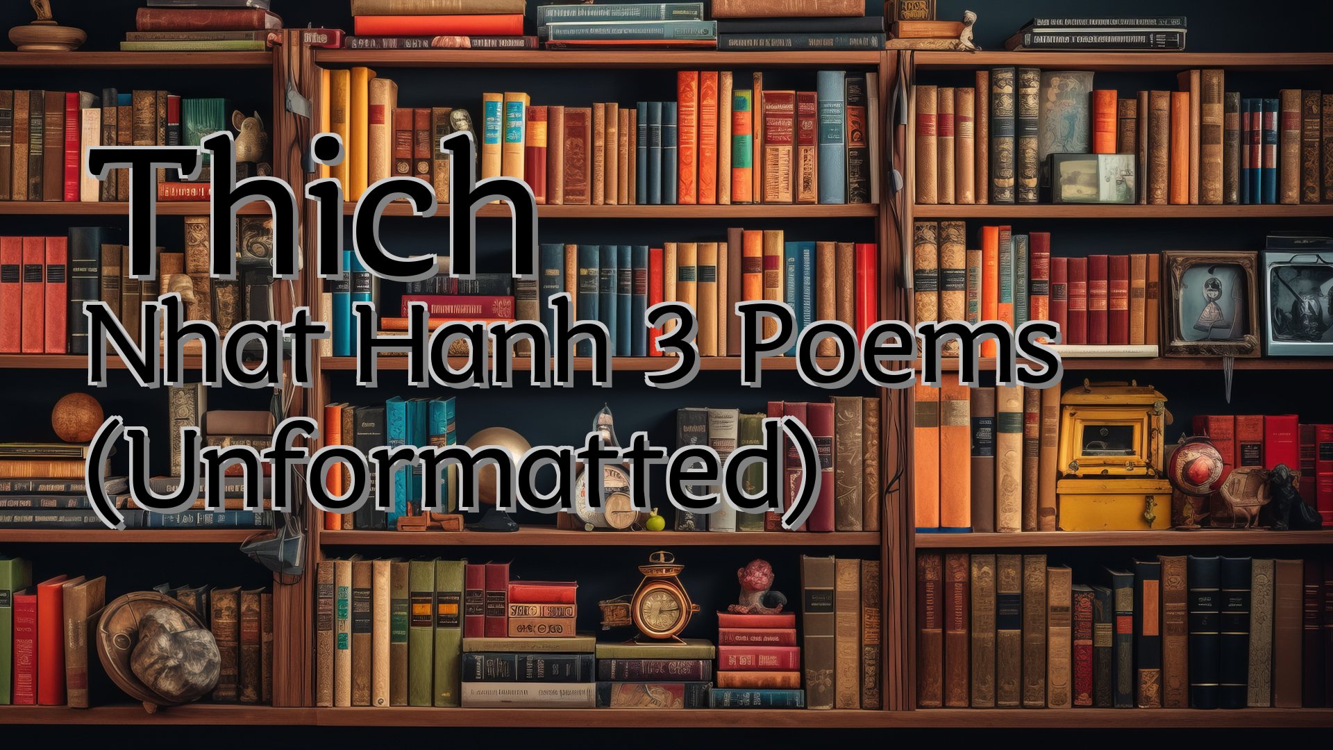 cover-Thich Nhat Hanh 3 Poems (Unformatted)