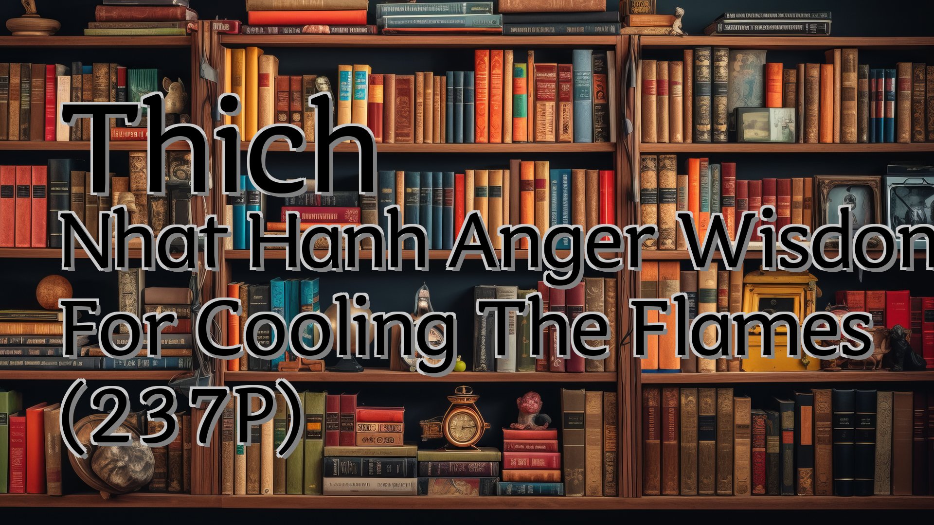 cover-Thich Nhat Hanh Anger Wisdom For Cooling The Flames (237P)