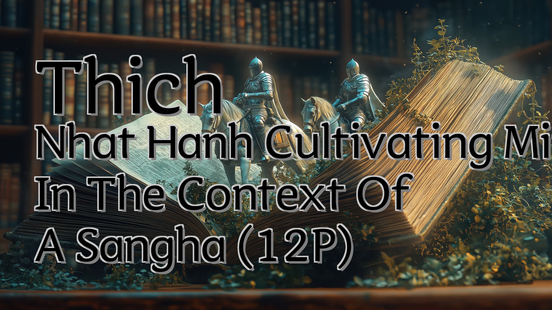 cover-Thich Nhat Hanh Cultivating Mindfulness In The Context Of A Sangha (12P)