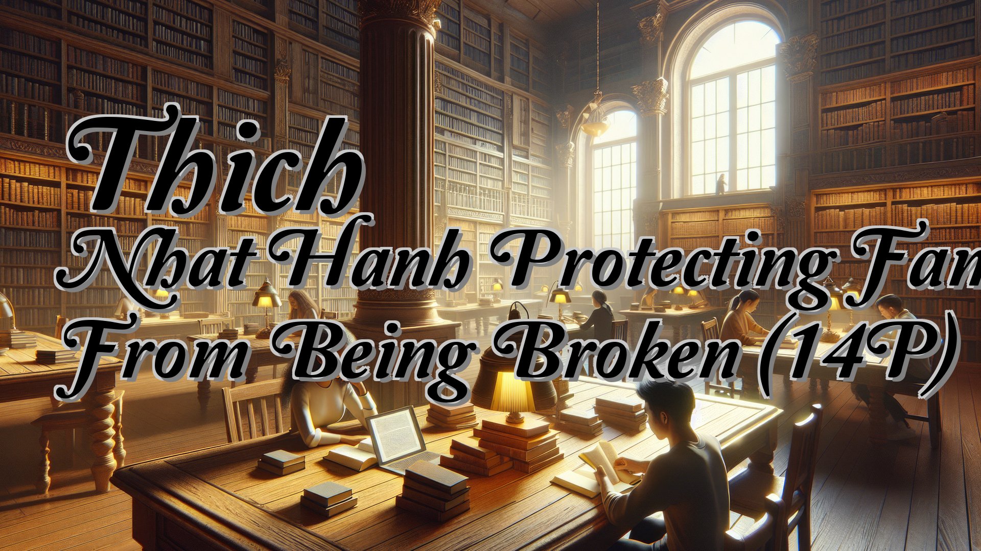 cover-Thich Nhat Hanh Protecting Families From Being Broken (14P)