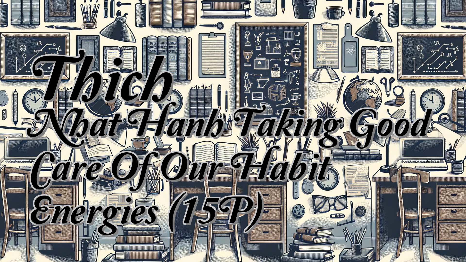 cover-Thich Nhat Hanh Taking Good Care Of Our Habit Energies (15P)