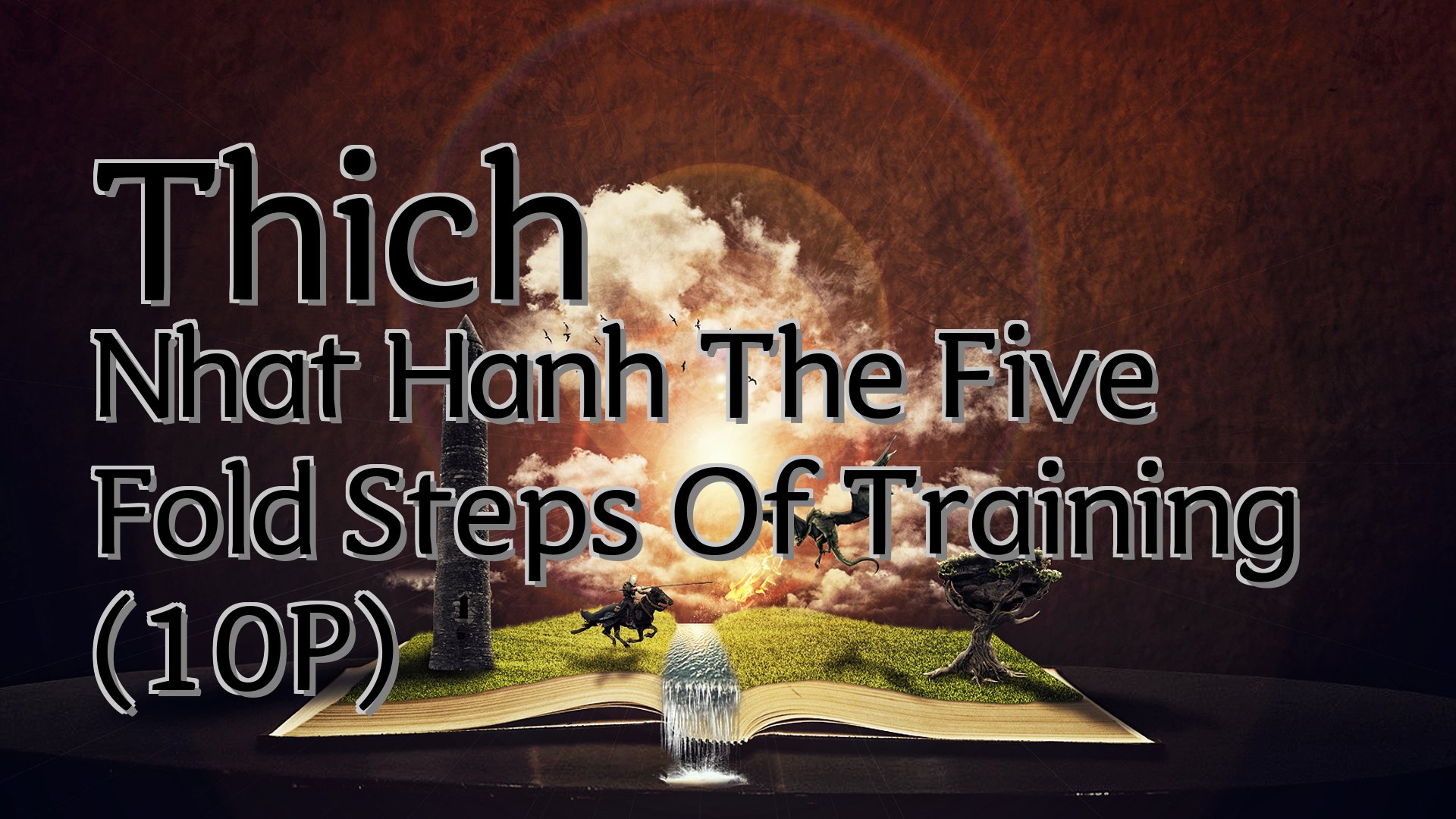 cover-Thich Nhat Hanh The Five Fold Steps Of Training (10P)