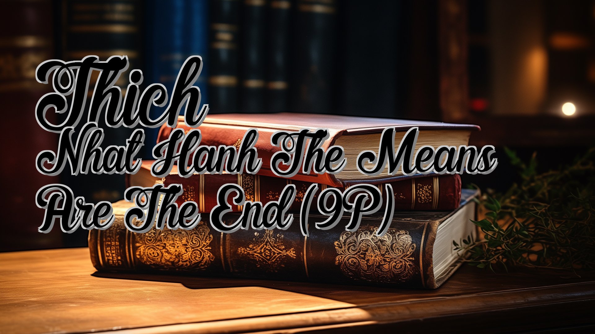 cover-Thich Nhat Hanh The Means Are The End (9P)