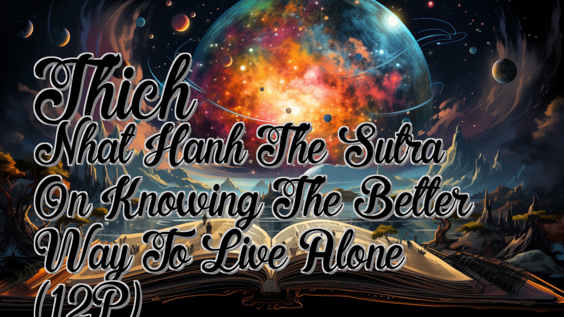 cover-Thich Nhat Hanh The Sutra On Knowing The Better Way To Live Alone (12P)