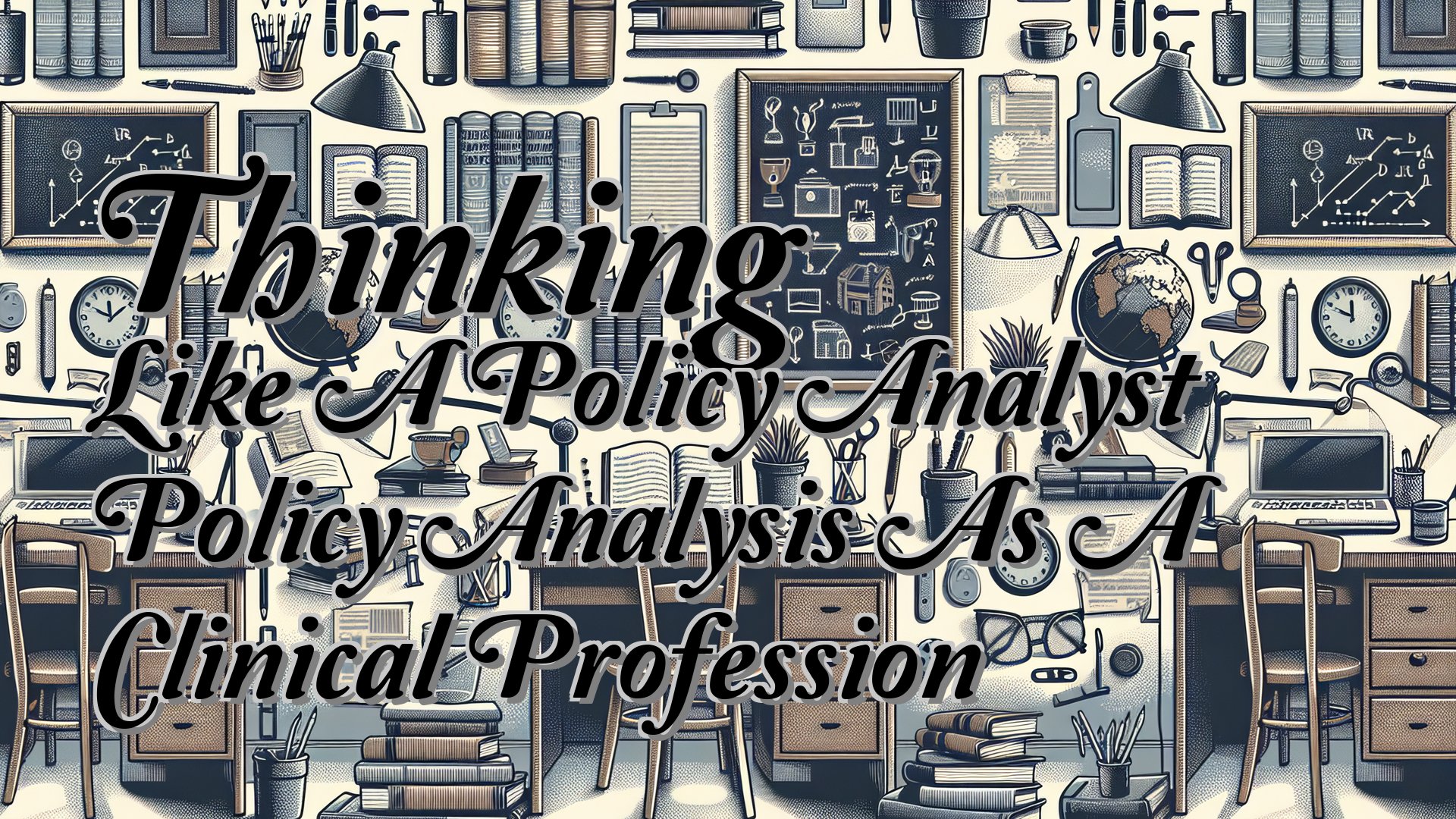 cover-Thinking Like A Policy Analyst Policy Analysis As A Clinical Profession