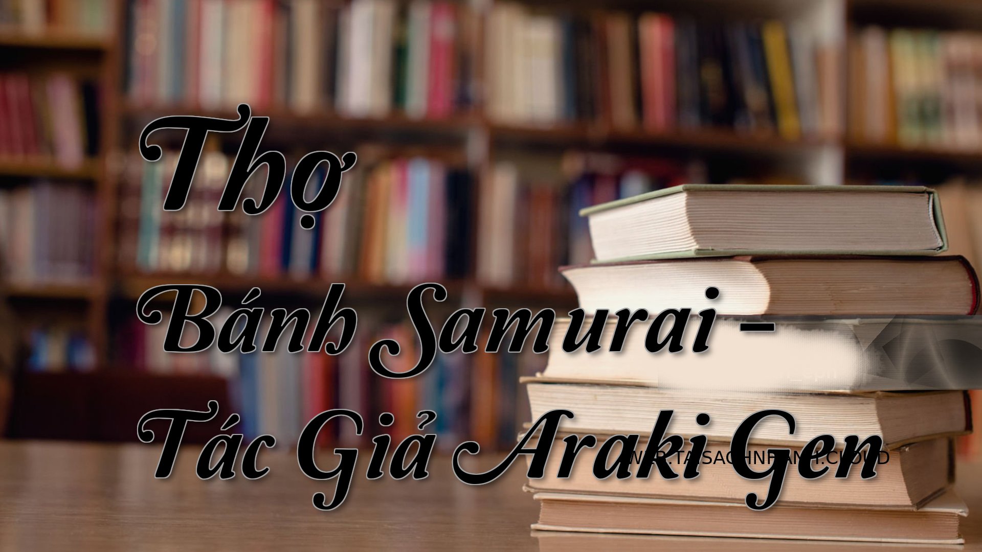 Cover Tho Banh Samurai.jpg