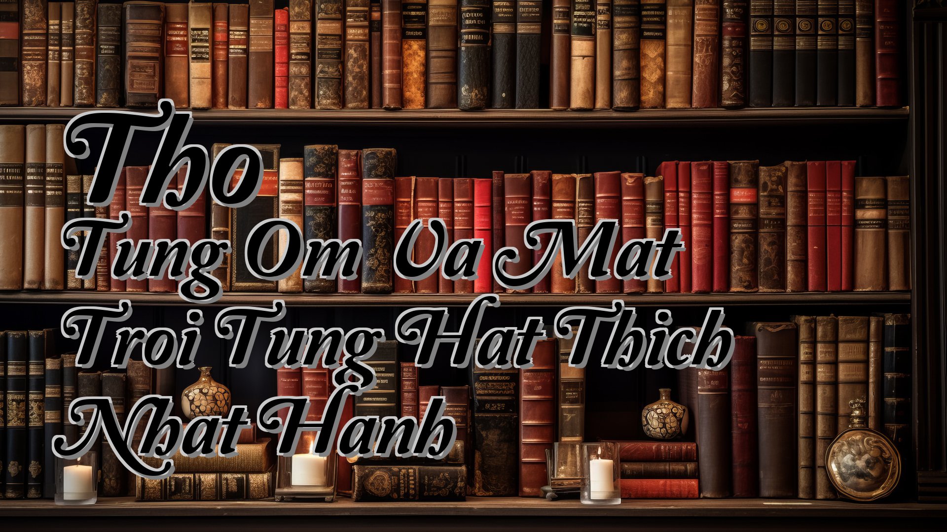 cover-Tho Tung Om Va Mat Troi Tung Hat Thich Nhat Hanh