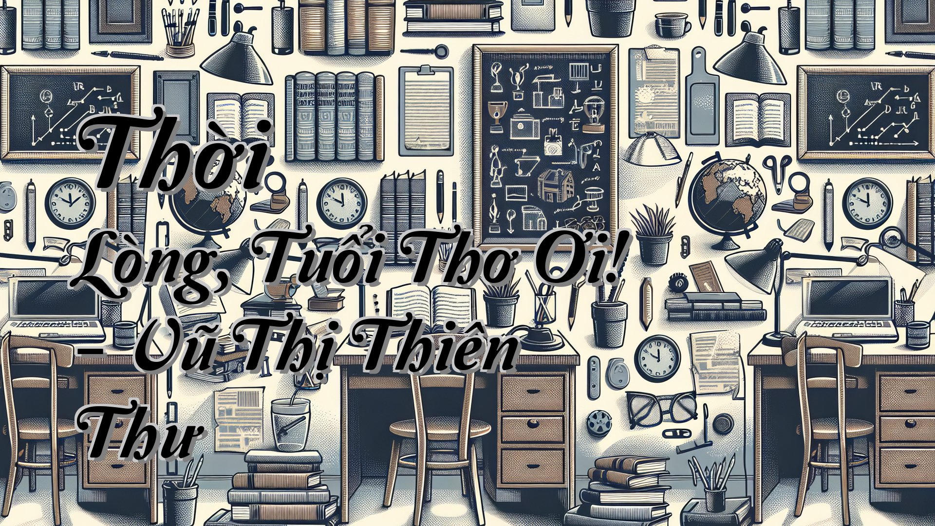 cover-Thời Lòng, Tuổi Thơ Ơi! - Vũ Thị Thiên Thư