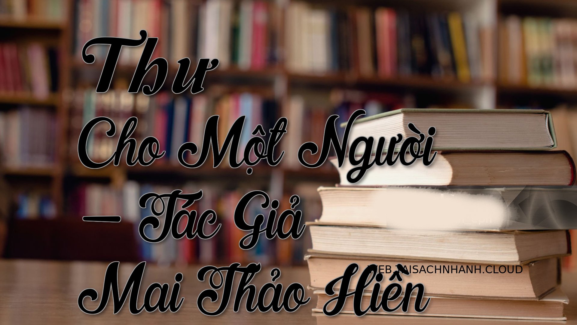 Cover Thu Cho Mot Nguoi.jpg