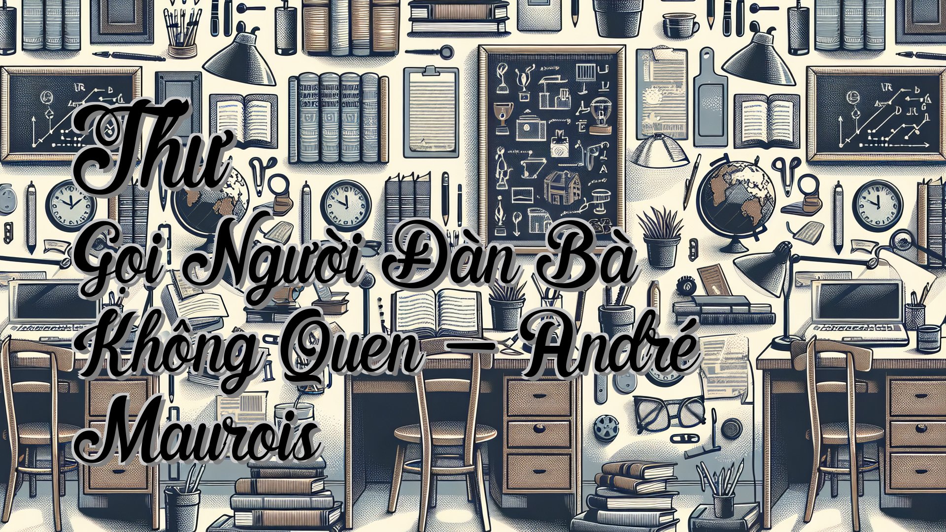 cover-Thư Gọi Người Đàn Bà Không Quen - André Maurois