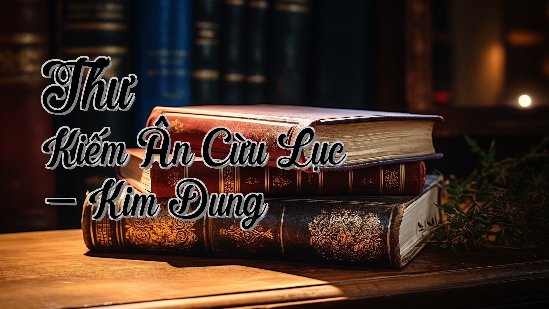 cover-Thư Kiếm Ân Cừu Lục - Kim Dung