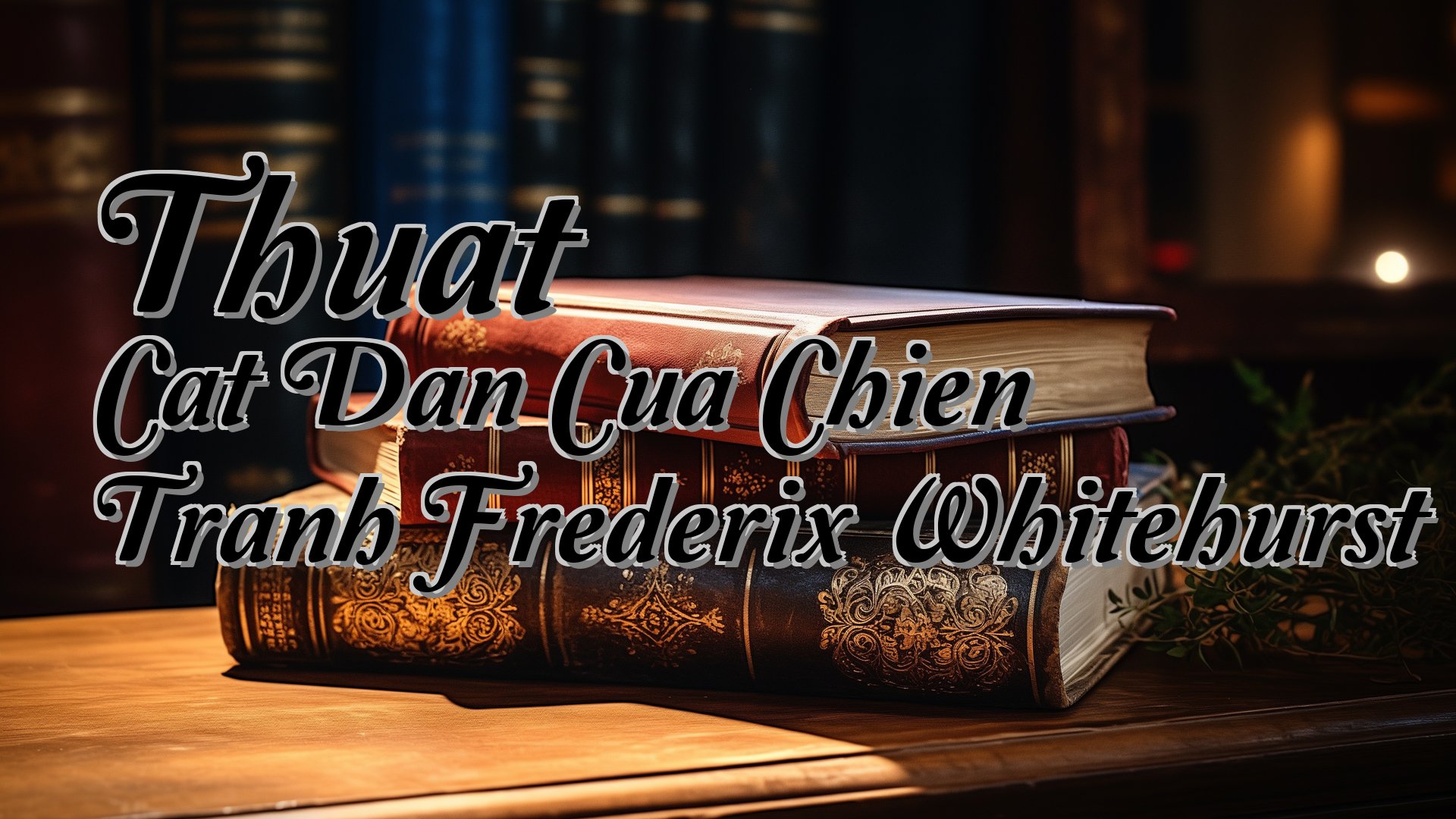 cover-Thuat Cat Dan Cua Chien Tranh Frederix Whitehurst