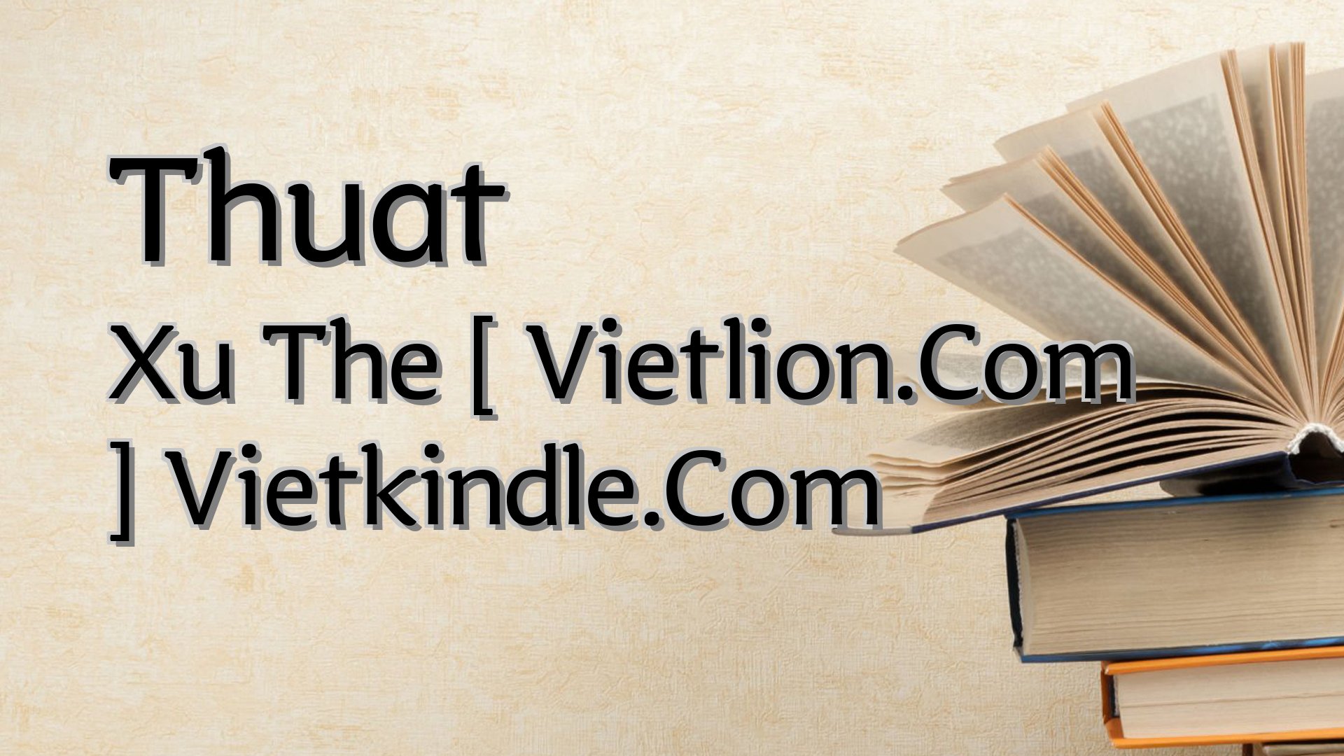 cover-Thuat Xu The [ Vietlion.Com ] Vietkindle.Com