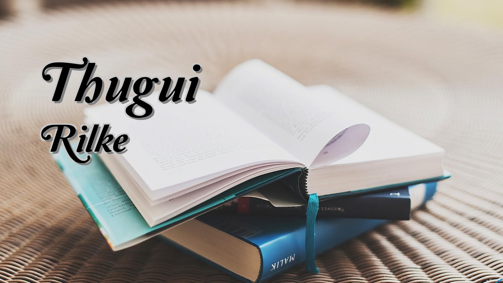 Cover image for Thugui Rilke