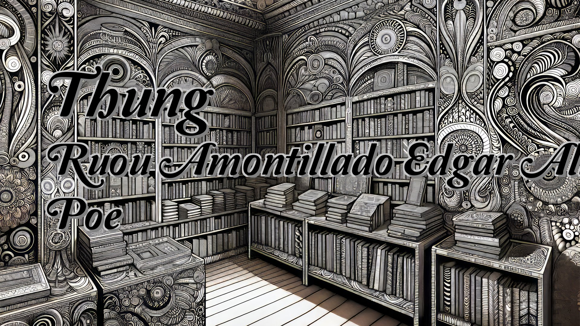 cover-Thung Ruou Amontillado Edgar Allan Poe