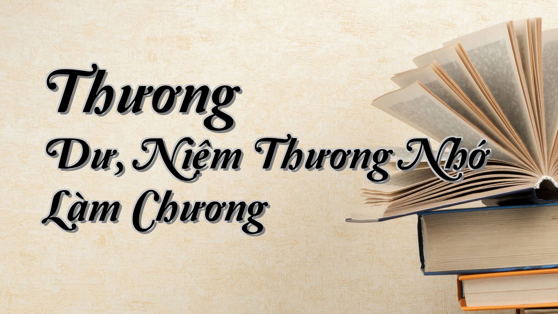 cover-Thương Dư, Niệm Thương Nhớ Làm Chương