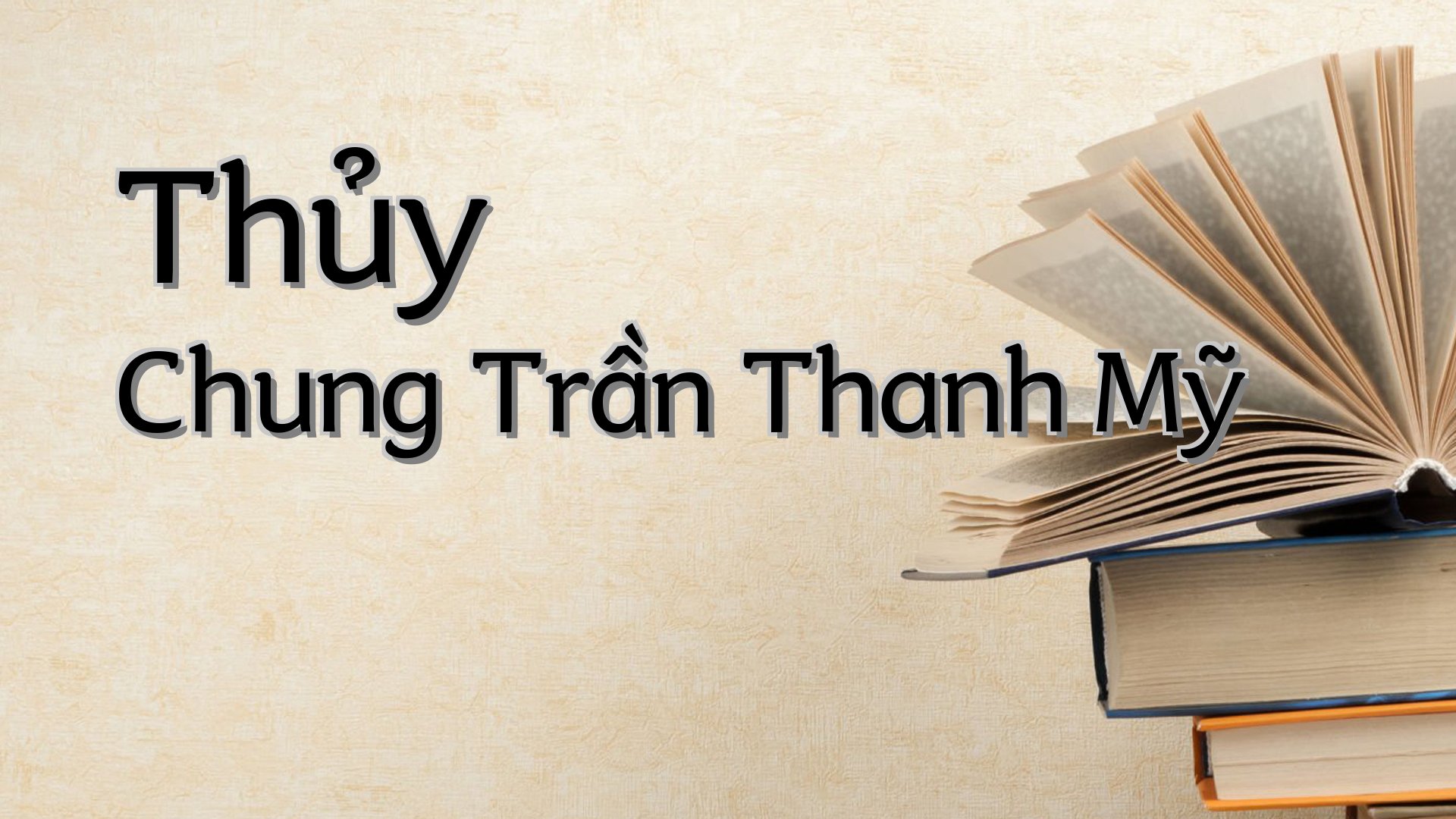 cover-Thủy Chung Trần Thanh Mỹ