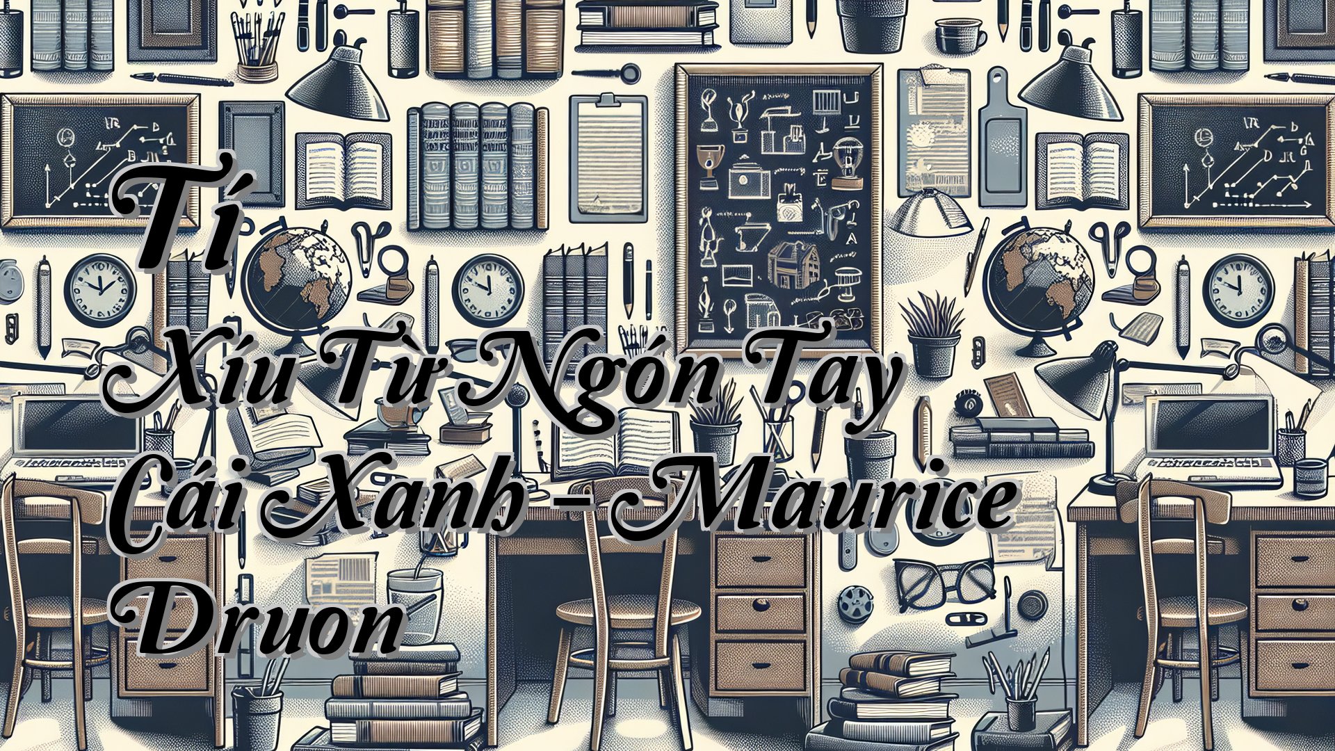 cover-Tí Xíu Từ Ngón Tay Cái Xanh - Maurice Druon