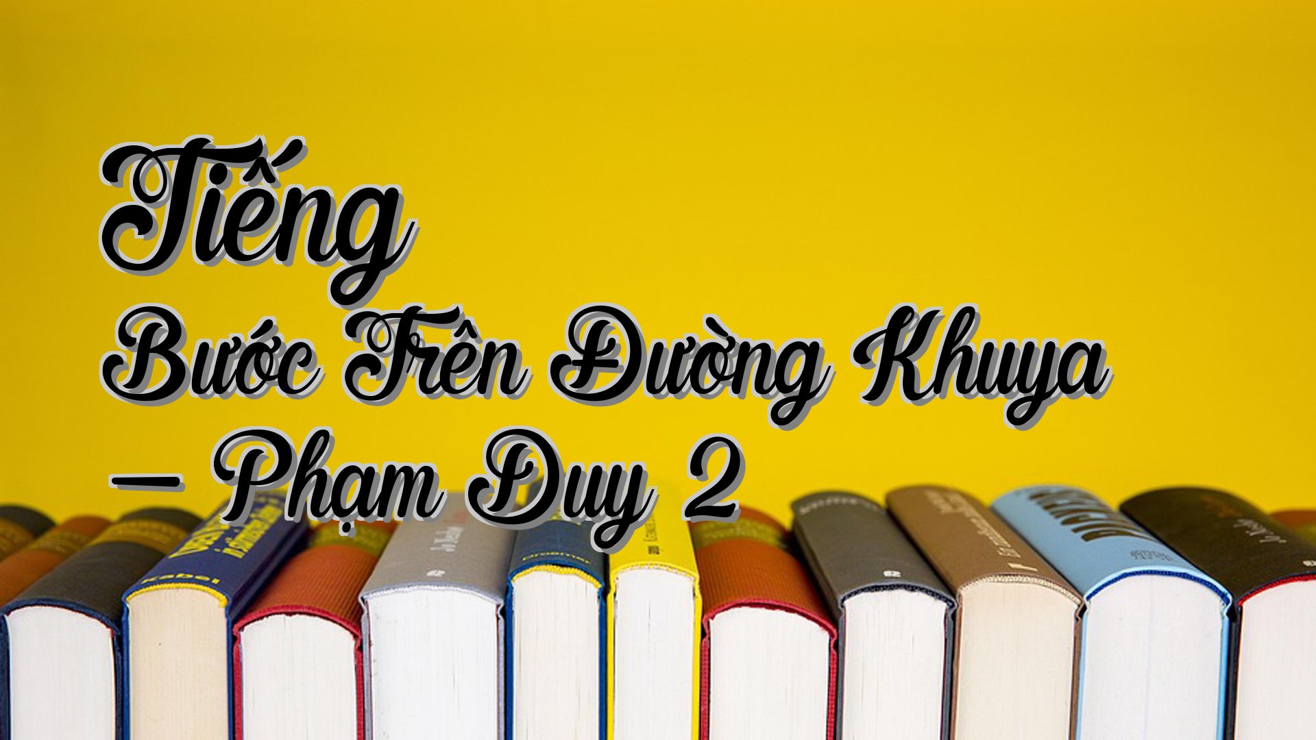 cover-Tiếng Bước Trên Đường Khuya - Phạm Duy 2