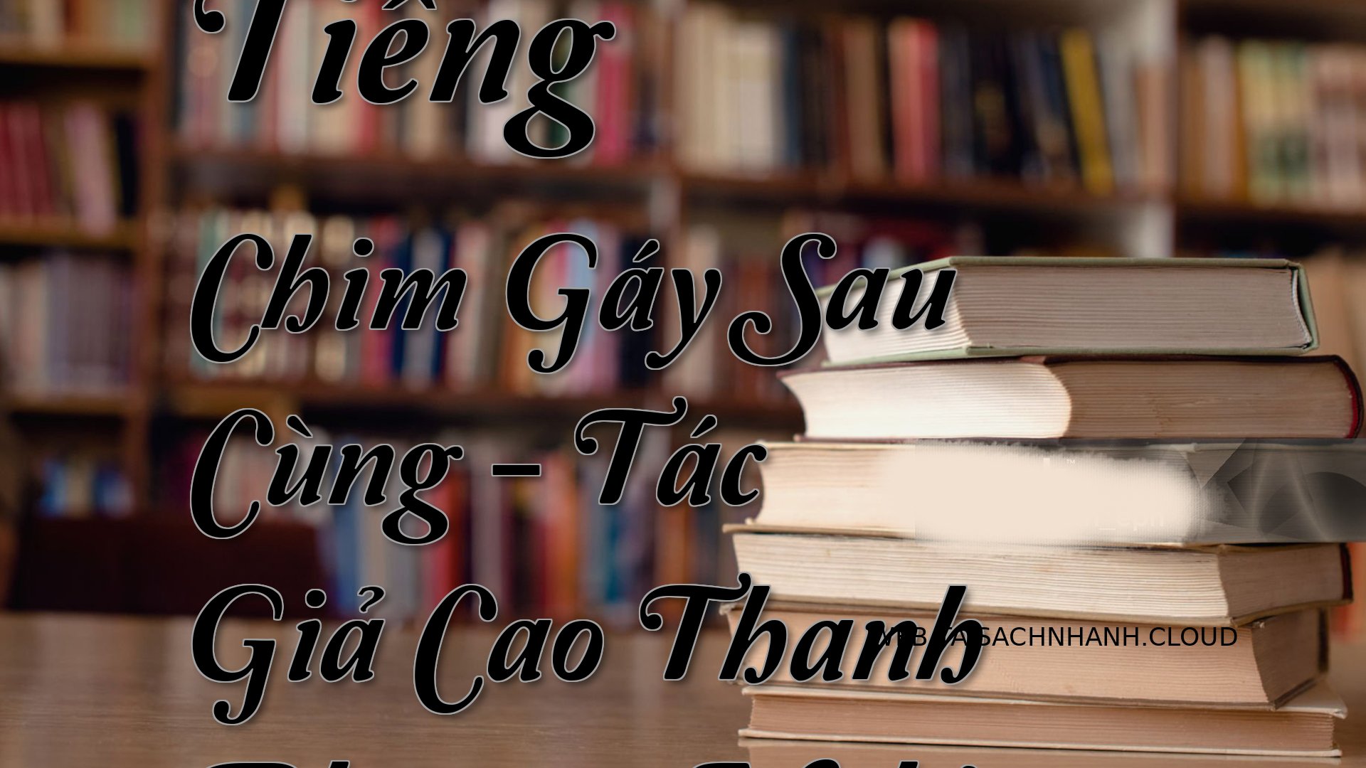 Cover Tieng Chim Gay Sau C.jpg