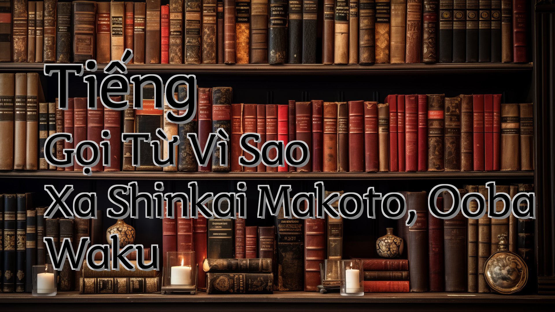 cover-Tiếng Gọi Từ Vì Sao Xa Shinkai Makoto, Ooba Waku