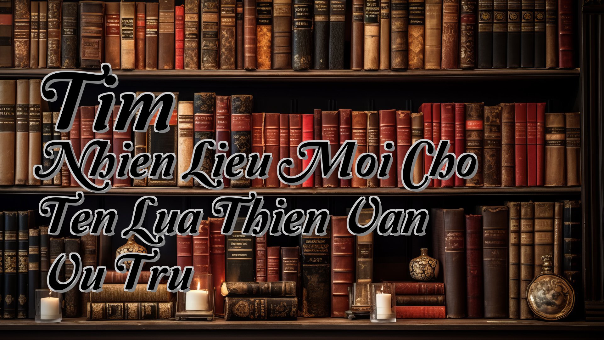 cover-Tim Nhien Lieu Moi Cho Ten Lua Thien Van Vu Tru