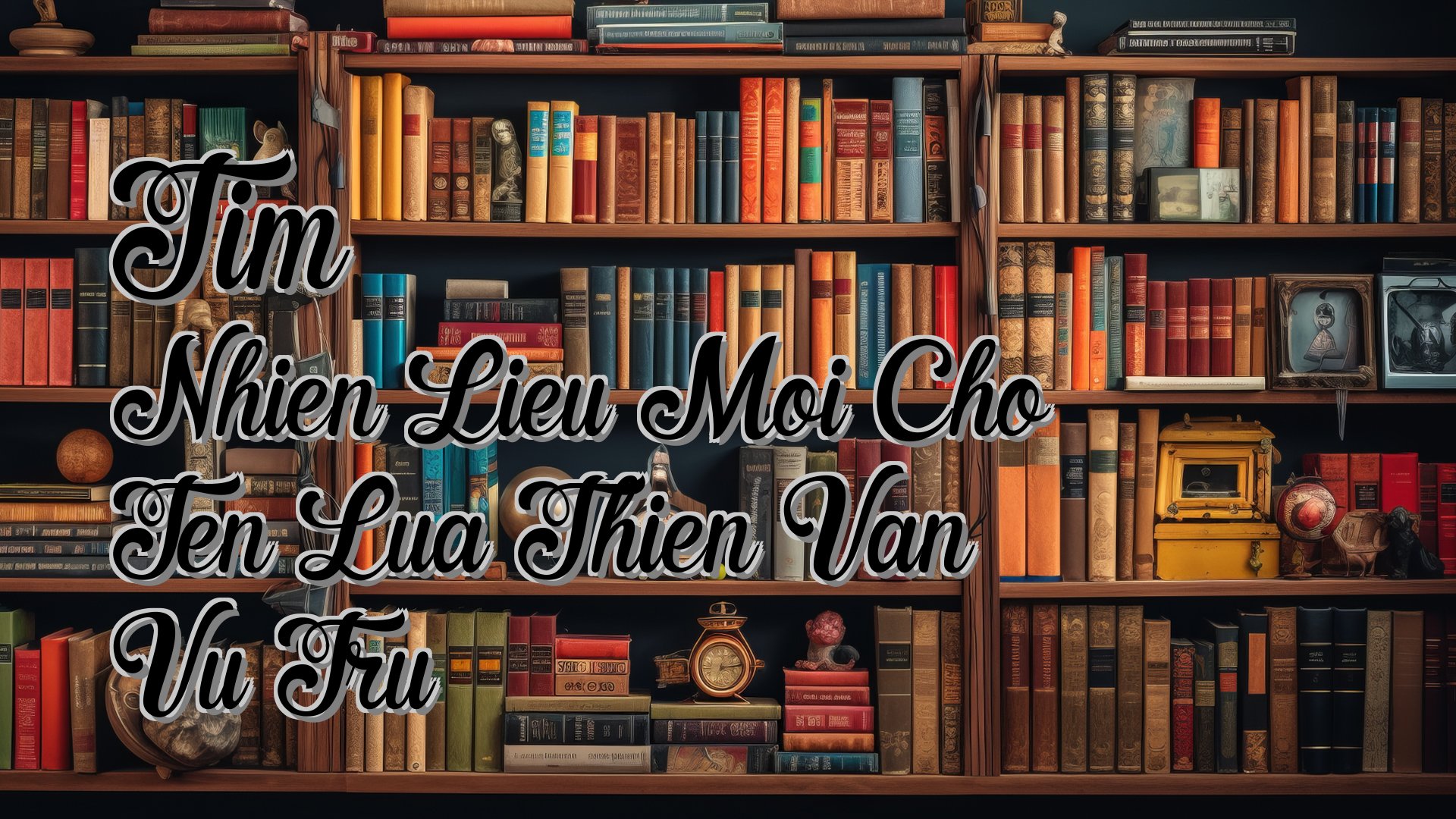 Cover image for Tim Nhien Lieu Moi Cho Ten Lua Thien Van Vu Tru