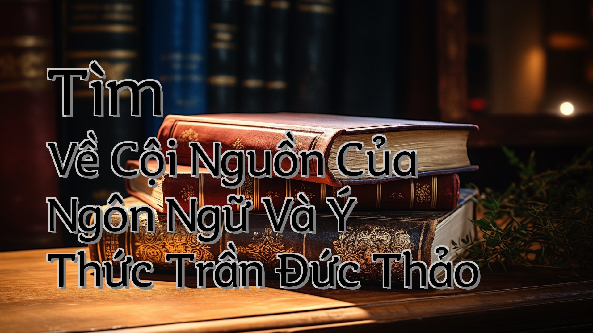 cover-Tìm Về Cội Nguồn Của Ngôn Ngữ Và Ý Thức Trần Đức Thảo