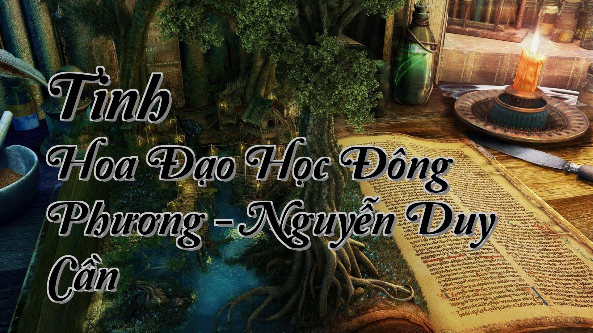 cover-Tinh Hoa Đạo Học Đông Phương - Nguyễn Duy Cần